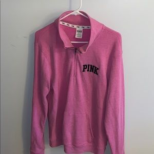 PINK Victoria’s Secret quarter zip sweatshirt